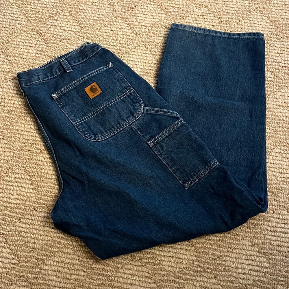 Carhartt Carpenter Jeans Dark Blue